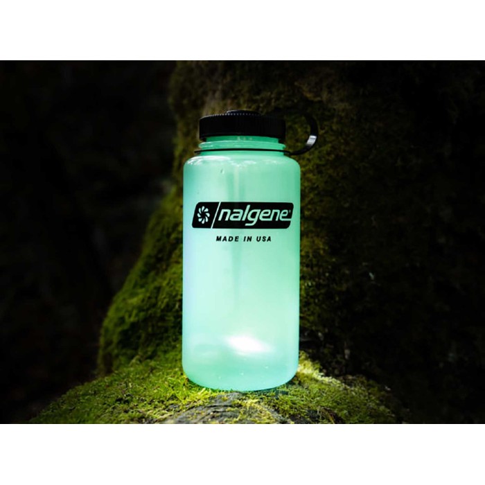 Logo Nalgene Water Bottle Glow In The Dark