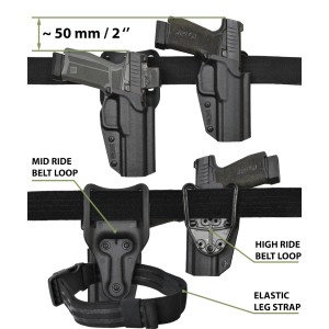 Glock 17 holster | Inforce WILD1 | BGs