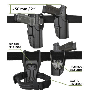Glock 19 holster | Inforce WILD1 | BGs