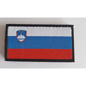 Slovenian Flag Patch (small, color)  - 1