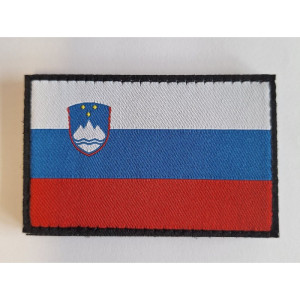 Slovenian Flag Patch (big, color)