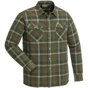 Härjedalen Shirt Hunter Olive | Pinewood