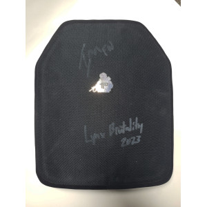 Ballistic Plate - SiC | Multi-curve | Signed by Ian McCollum