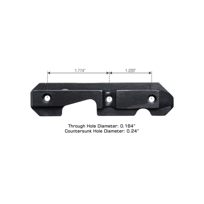 AK47 Steel Dovetail Side Plate | UTG