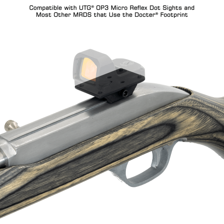 Dovetail Optic Mount, for DOCTER®, Low Profile | UTG®