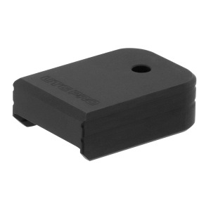 +0 Base Pad, for GLOCK® 9mm/.40 OEM Magazine, Black Aluminum | UTG PRO®