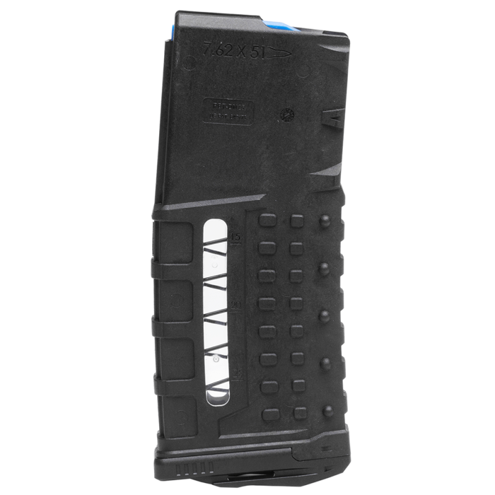 AR308 Windowed Polymer Magazine, 25 Round, LR/SR .308 | UTG®