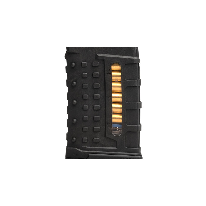 AR308 Windowed Polymer Magazine, 25 Round, LR/SR .308 | UTG®