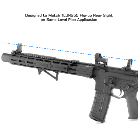 Front Sight, Manual Flip-up, Standard A2 FSP | UTG PRO®