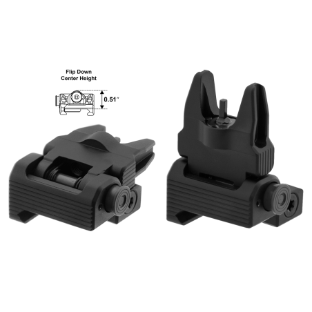 ACCU-SYNC® Front Sight, Spring Loaded Flip-up, Standard A2 FSP | UTG®