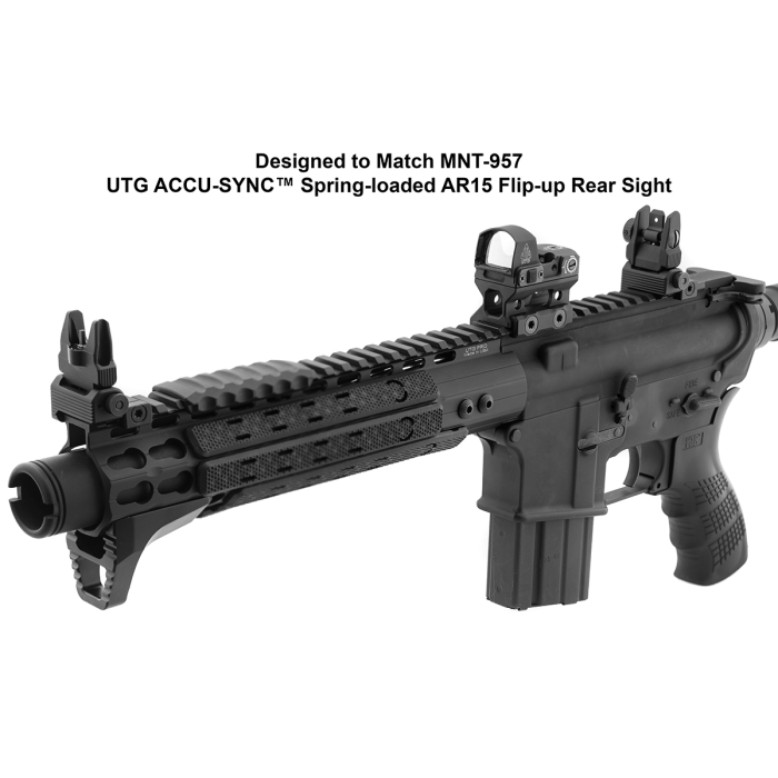 ACCU-SYNC® Front Sight, Spring Loaded Flip-up, Standard A2 FSP | UTG®