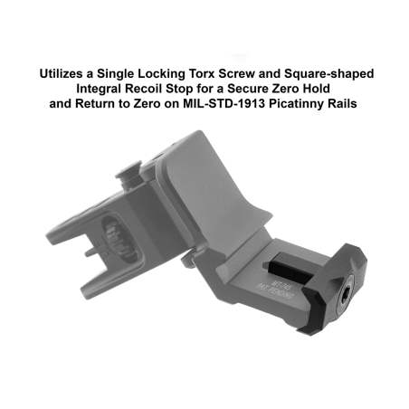 ACCU-SYNC® 45 Degree Front Sight, Manual Flip-up, Tool-free FSP | UTG®