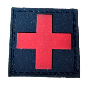 Medic PVC patch | Red/Black  - 1