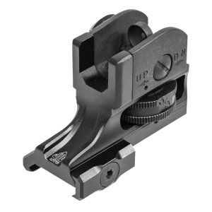 Super Slim Fixed Rear Sight, A2 Dual Aperture with 6/3 Drum | UTG® UTG® & UTG PRO® - 1