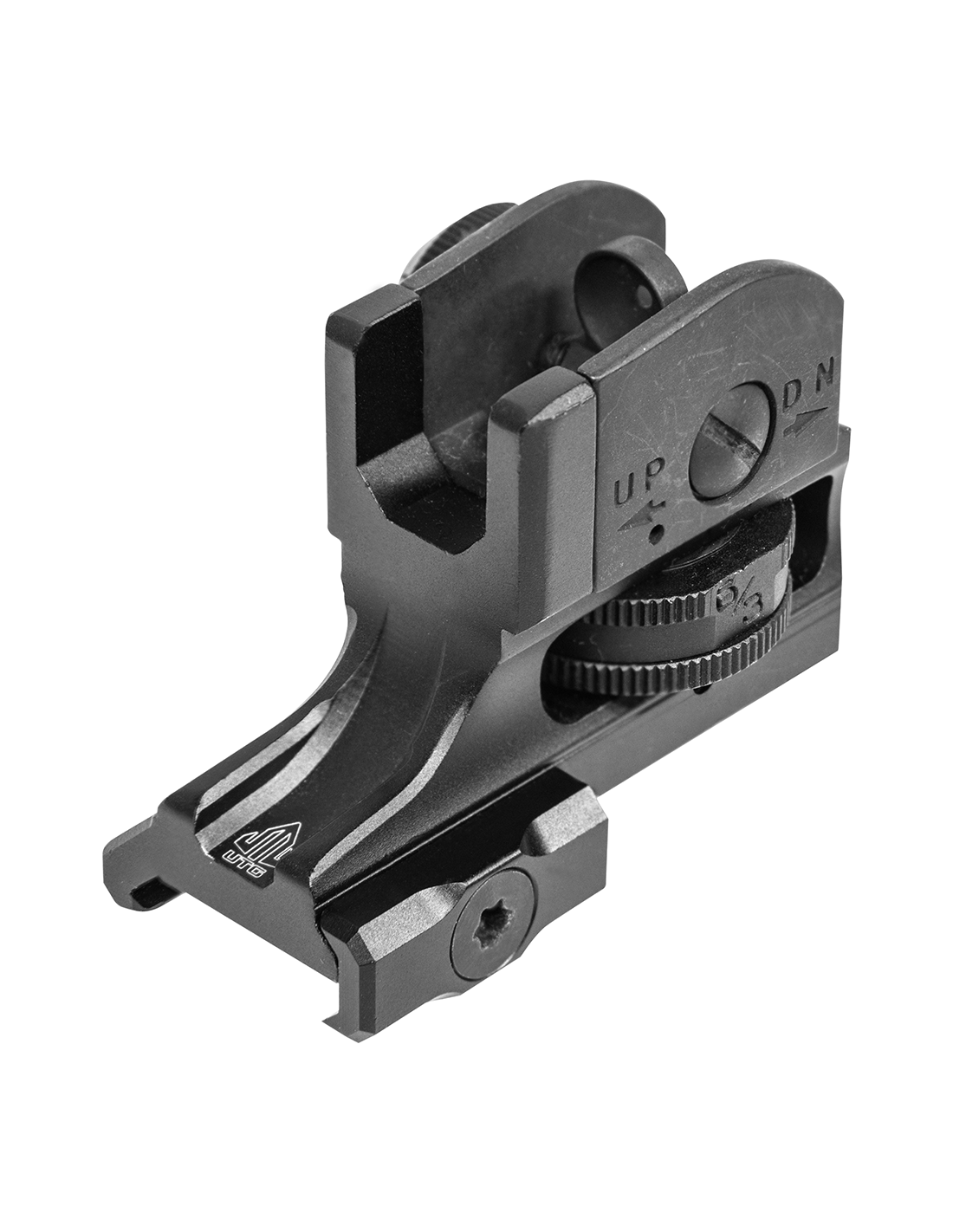 Super Slim Fixed Rear Sight, A2 Dual Aperture with 6/3 Drum | UTG®