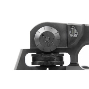 Enhanced Carry Handle, 6061-T6, A2 Dual Aperture with 6/3 Drum | UTG® UTG® & UTG PRO® - 1