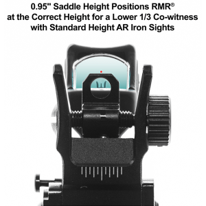 Picatinny Optic Mount, for RMR®, Lower 1/3 Co-witness | UTG®