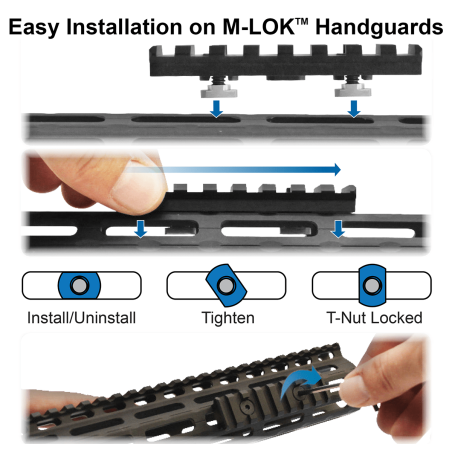 M-LOK® RAIL SECTION (Different Sizes) | UTG® PRO