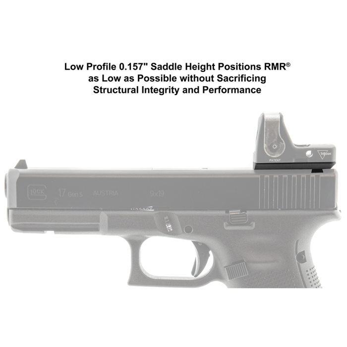 Rear Sight Dovetail Optic Mount, GLOCK® Compatible, for RMR® | UTG®