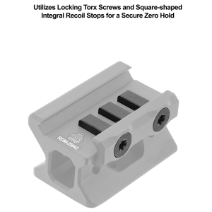 Dovetail Optic Mount (for Docter, Low Profile) | UTG®