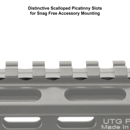 Super Slim 20MOA Elevated Picatinny Mount, 13-SLOT | UTG®