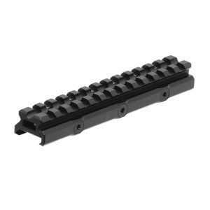 Super Slim 20MOA Elevated Picatinny Mount, 13-SLOT | UTG® UTG® & UTG PRO® - 1