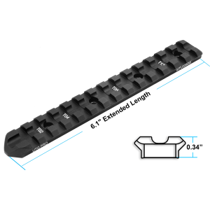 Optic Mount, for REMINGTON® 870™ & 1100™ | UTG PRO® UTG® & UTG PRO® - 1