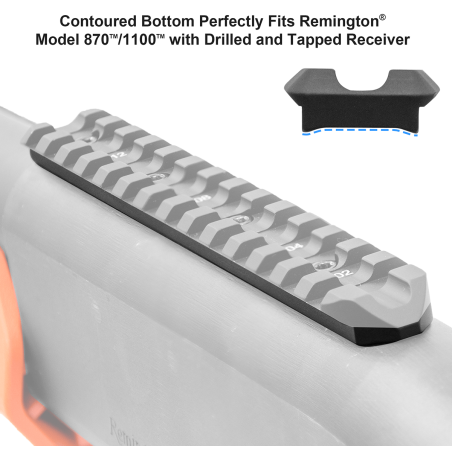 Optic Mount, for REMINGTON® 870™ & 1100™ | UTG PRO®