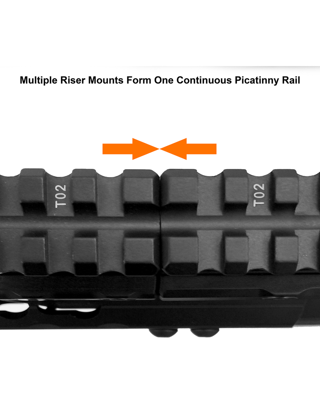 Super Slim Picatinny Riser Mount (3 slot) | UTG®