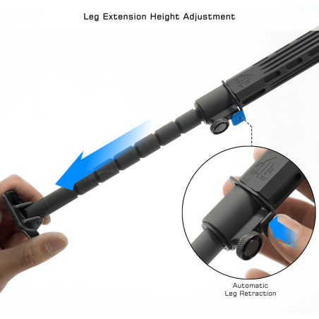 Big Bore Full Stability Bipod | UTG®