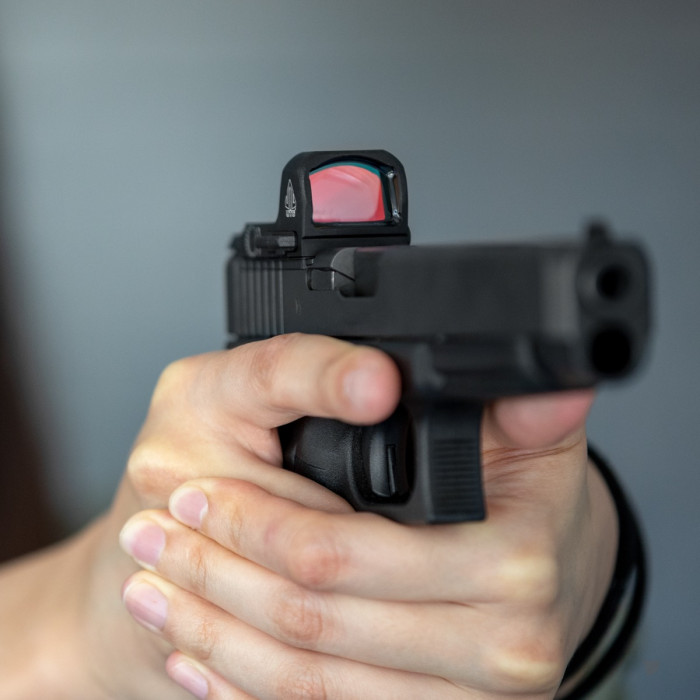 OP3 Micro SLS Red Dot 4 MOA (Auto Brightness, Side Loading) | UTG®