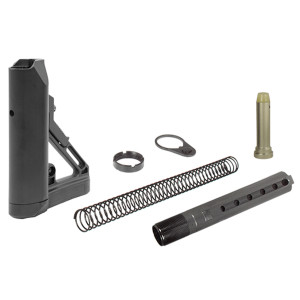 AR15 Ops Ready S1 Mil-spec Stock Kit, Black | UTG PRO®