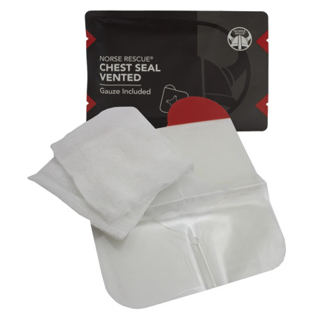 Chest Seal (1 pc, vented, 4 channel) | Norse Rescue Norse Rescue - 4