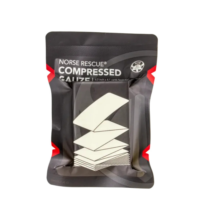 Compressed Gauze (Z-fold) | Norse Rescue Norse Rescue - 1