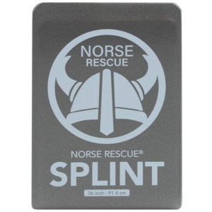 Splint Flat Folded (Charcoal, 36") | Norse Rescue Norse Rescue - 1