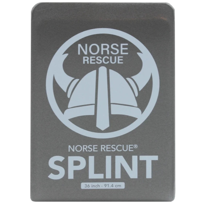 Splint Flat Folded (Charcoal, 36") | Norse Rescue Norse Rescue - 1