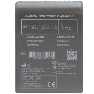 Splint Flat Folded (Charcoal, 36") | Norse Rescue Norse Rescue - 1 2