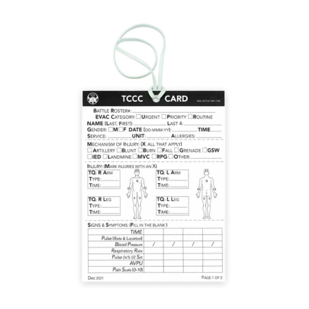 TCCC Card | Norse Rescue Norse Rescue - 3