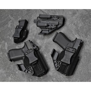 Glock 43X Rail/MOS holster (LH, BLK, Fomi) | IWB | BGS Battle Gnome Solutions - 1