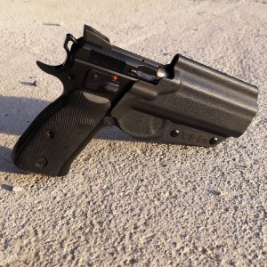 CZ 75 SP-01 holster (RH, BLK, High ride) | BGs Battle Gnome Solutions - 1