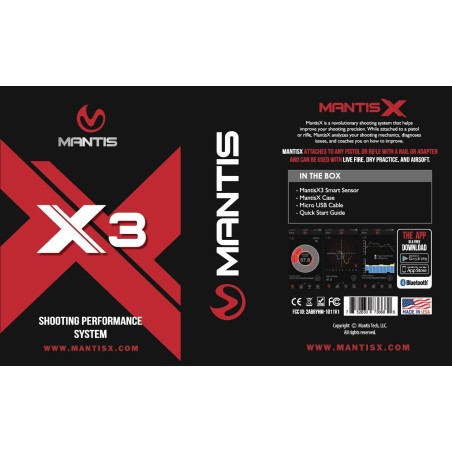 Handgun training system | Mantis X3