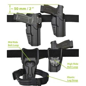 Arex Zero 1 holster (RH, BLK) | TLR-1 | BGs Battle Gnome Solutions - 1