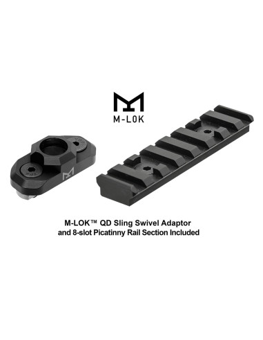 AR15 Super Slim M-LOK Carbine Length Drop-in Rail | UTG Pro UTG® & UTG PRO® - 7