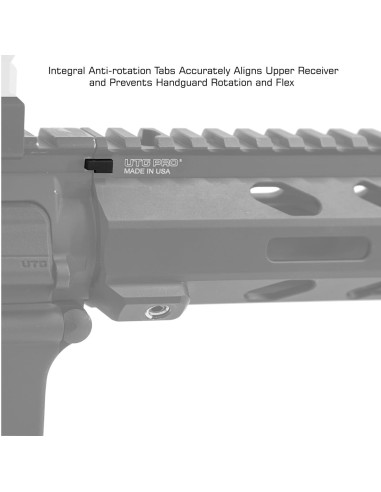 Arwen M-LOK Free Float Handguard, 254 mm-Black | UTG Pro UTG® & UTG PRO® - 6