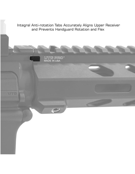 Arwen M-LOK Free Float Handguard, 254 mm-Black | UTG Pro UTG® & UTG PRO® - 6