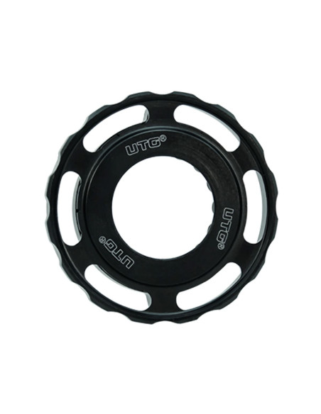 Add-on In Index Wheel for Side Wheel AO Scope-Black-60 mm | UTG® UTG® & UTG PRO® - 1