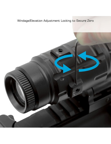 3X Magnifier with Flip to Side QD Mount | UTG® UTG® & UTG PRO® - 5