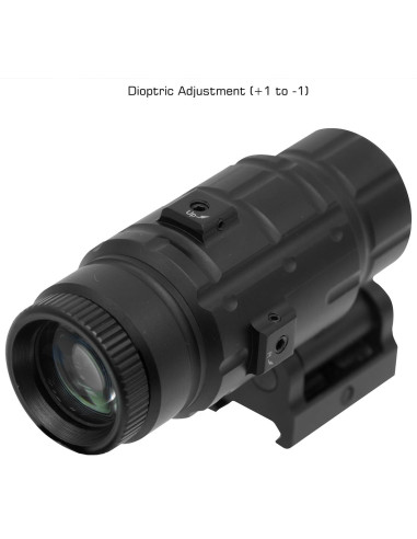 3X Magnifier with Flip to Side QD Mount | UTG® UTG® & UTG PRO® - 7