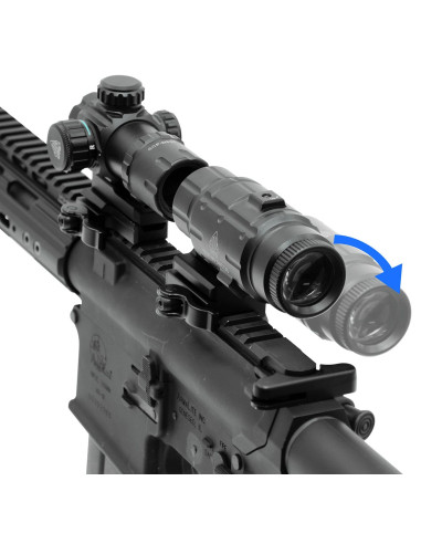 3X Magnifier with Flip to Side QD Mount | UTG® UTG® & UTG PRO® - 3
