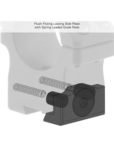 34mm/2PCs High Profile P.O.I® Picatinny Rings (20 mm) | UTG Pro UTG® & UTG PRO® - 3